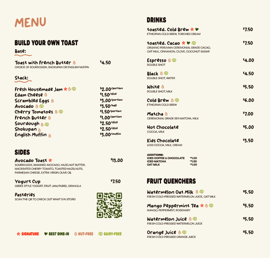 toasted menu web landscape